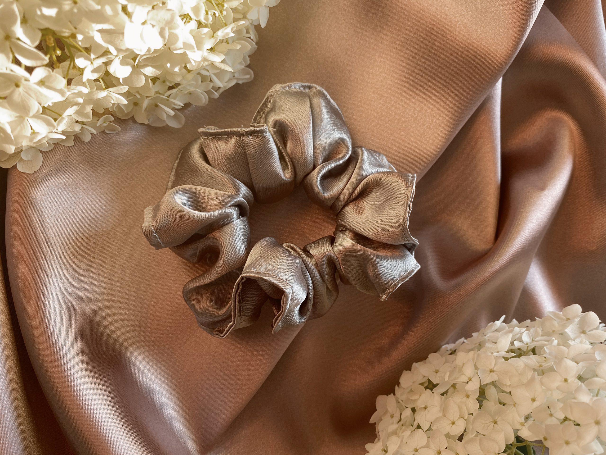 Gumka do włosów Luna Mini Pink (ze szwem) - Image 3