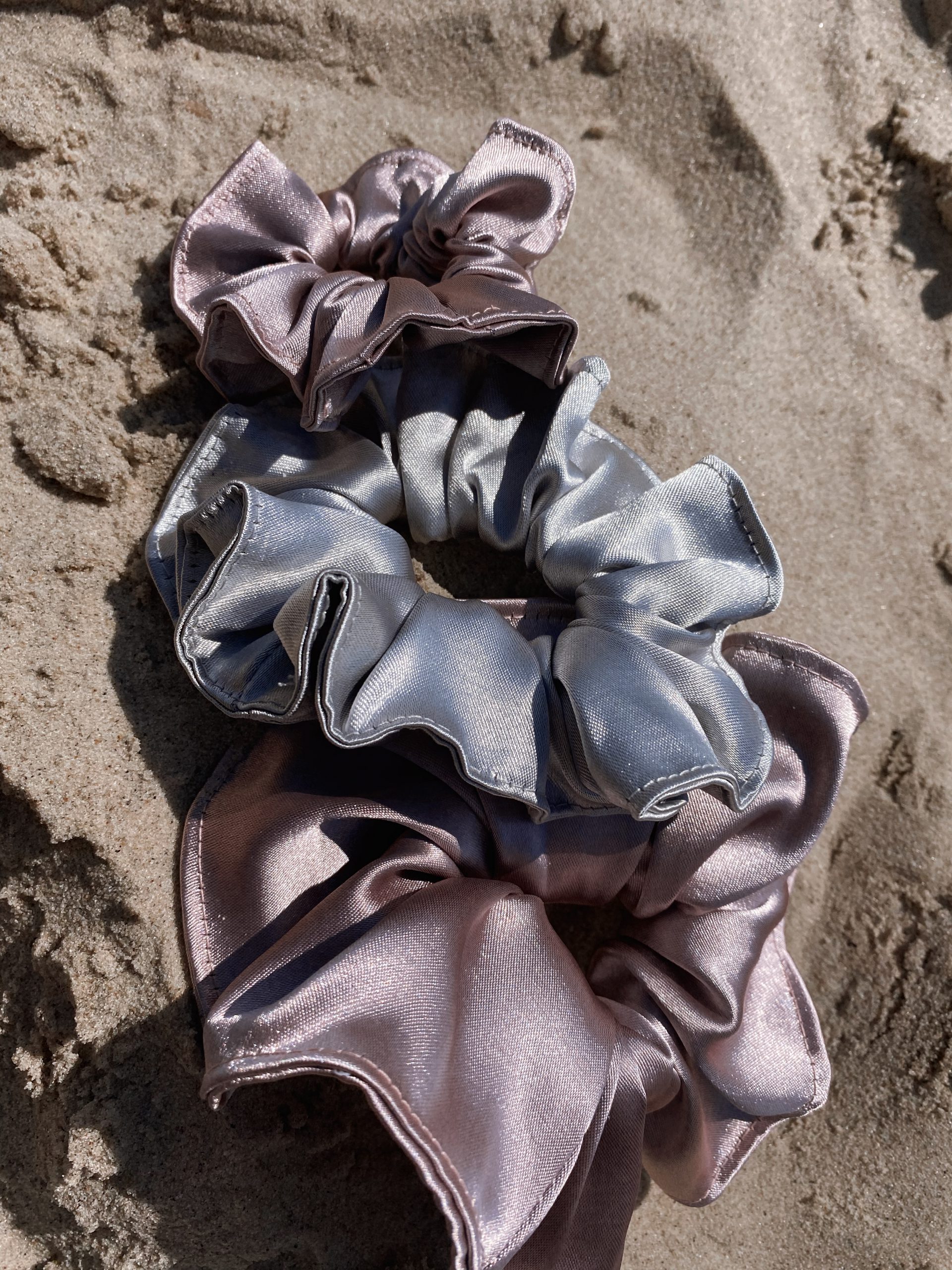 Gumka do włosów Luna Mini Pink (ze szwem) - Image 2