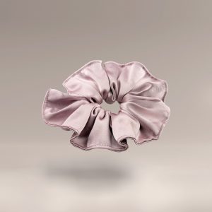 Różowa gumka do włosów